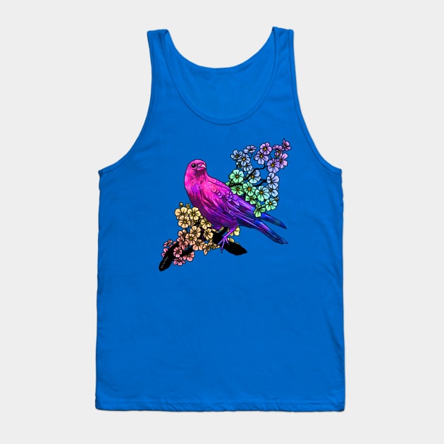 Bi(rd) Tank Top by Art by Veya